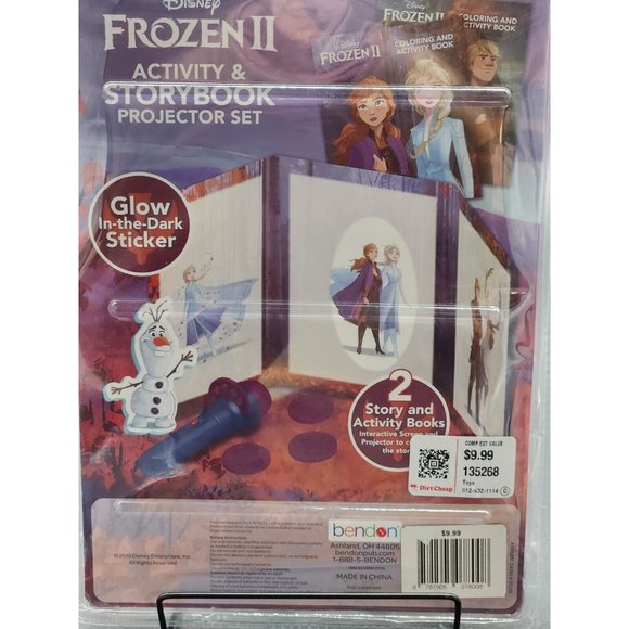 Disney Frozen 2 Activity and Storybook Projector Set NEW - Picture 2 of 4